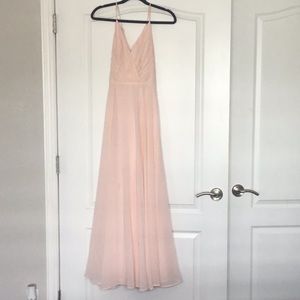 David’s Bridal Bridesmaids Dresses Petal Pink